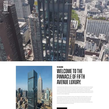 277 fifth ave web design