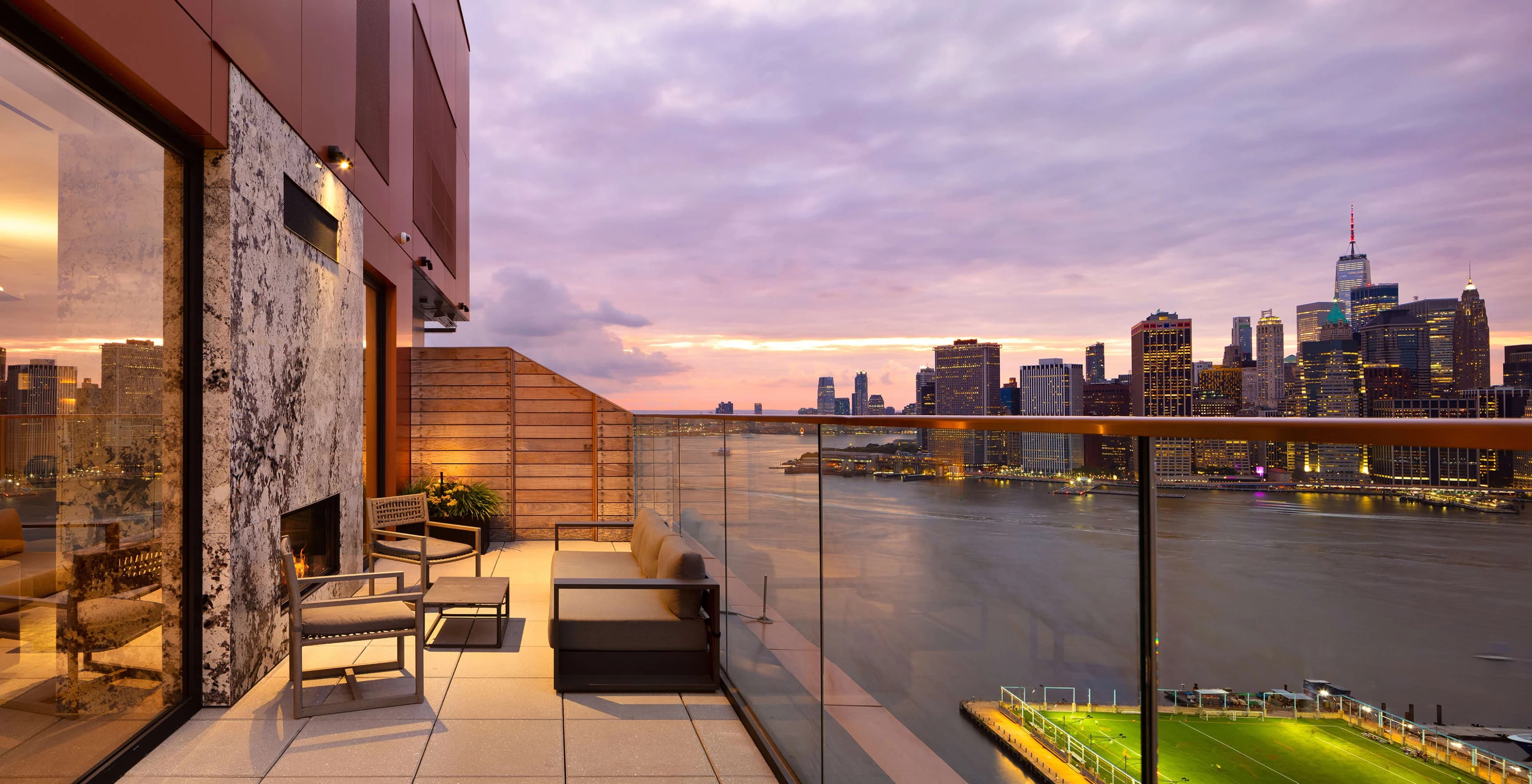 Quay Tower residential development in Brooklyn