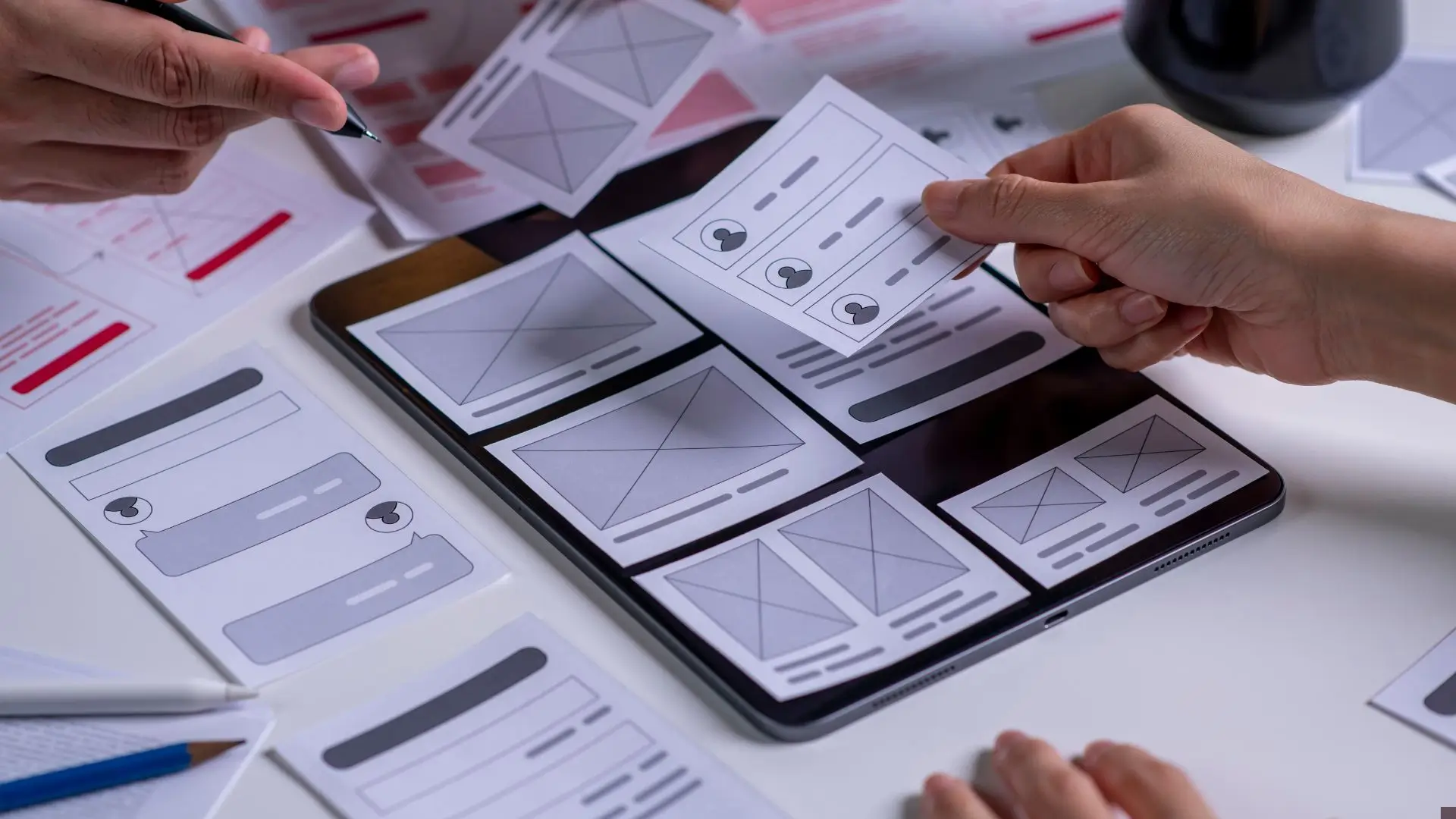 Web App Component Design website design
